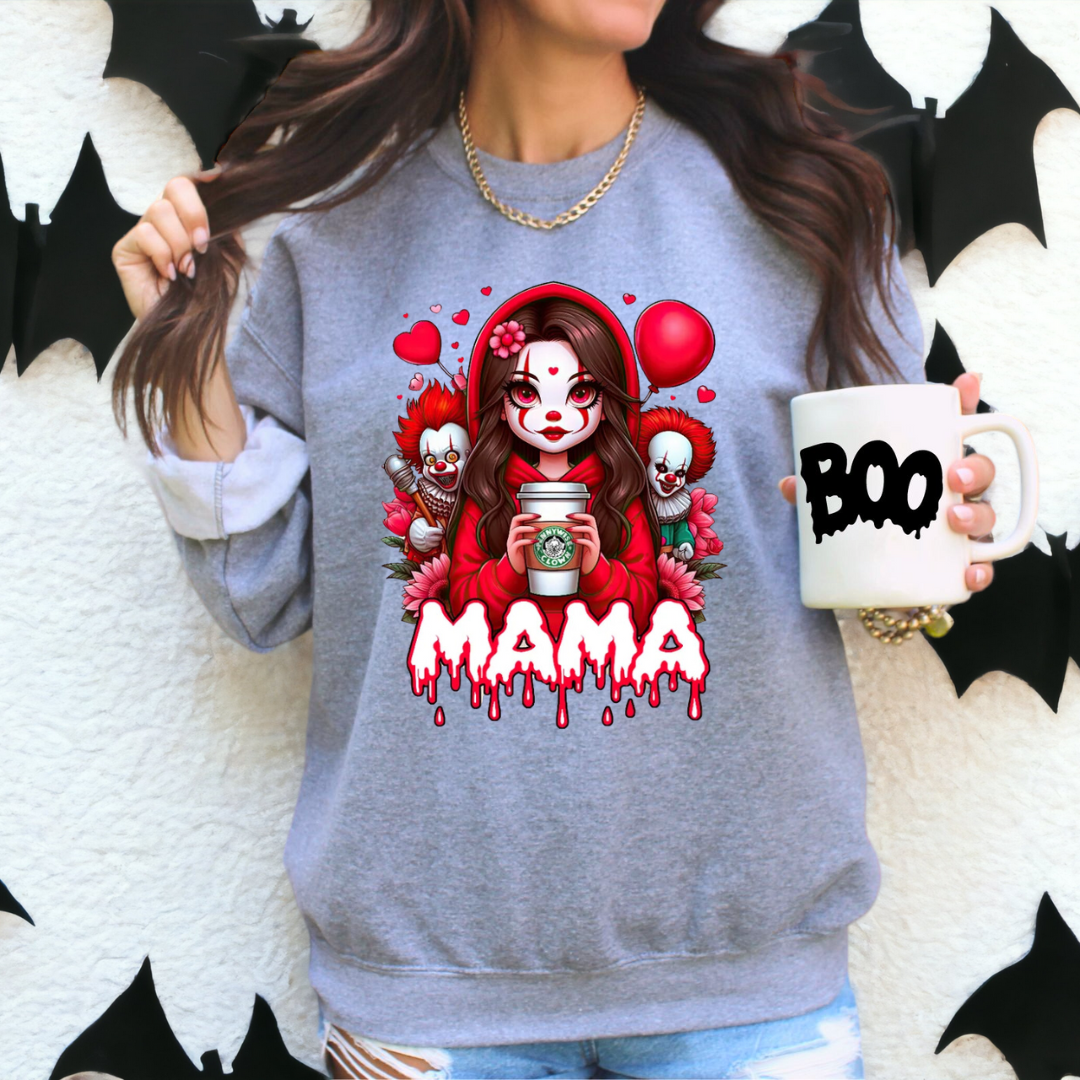 Mama Clown T-Shirt or Sweatshirt