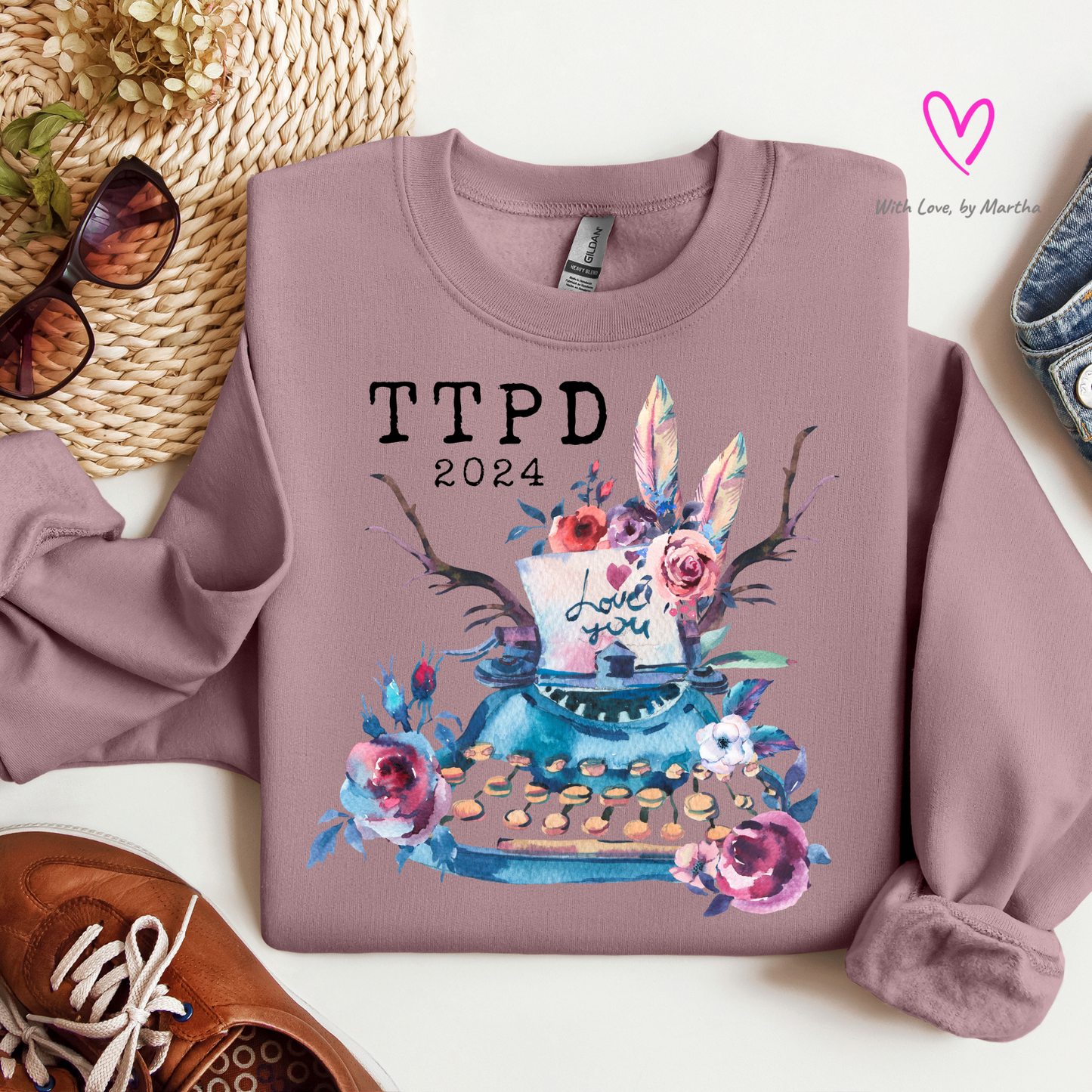 In my Poetry Era Crewneck T-Shirt or Sweatshirt