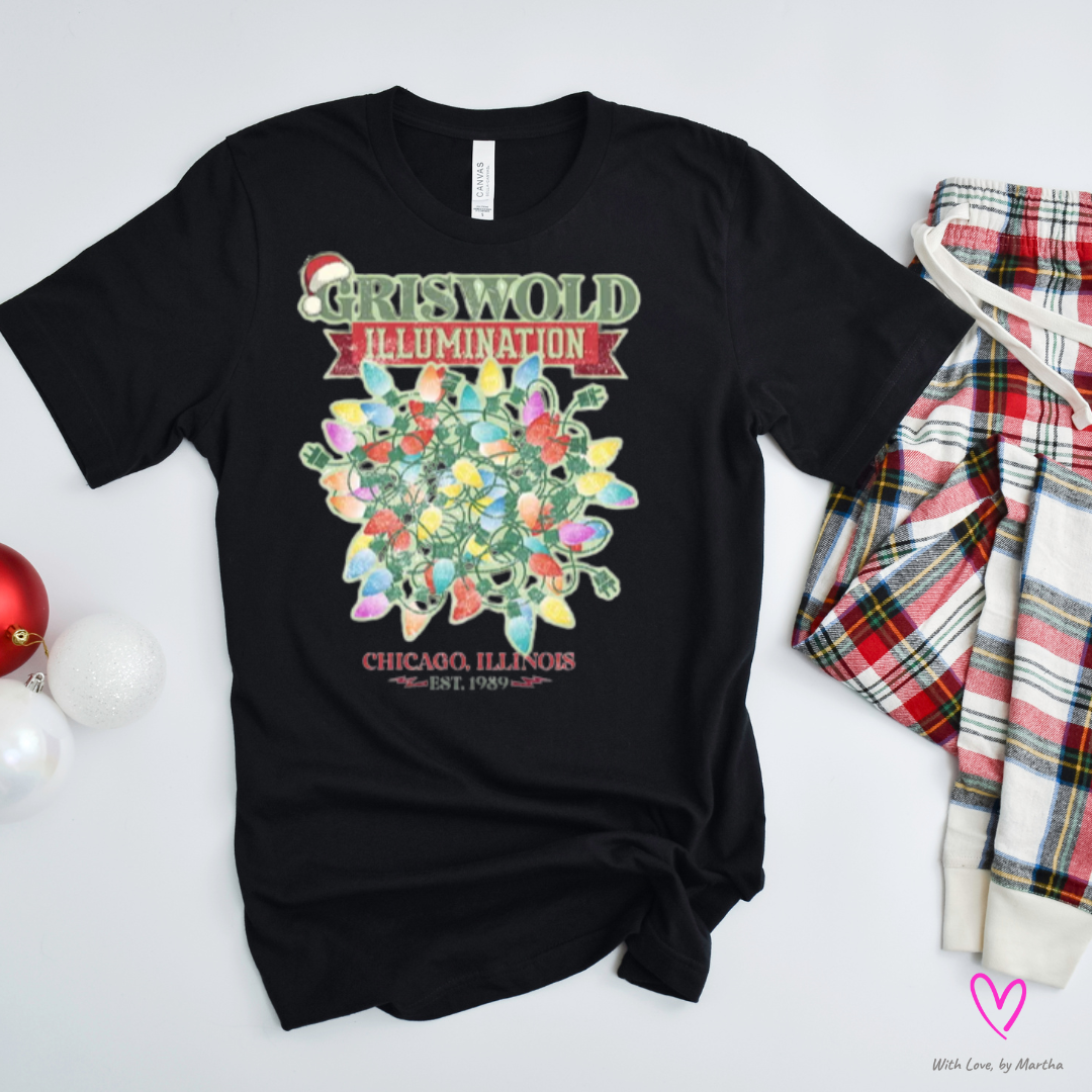 Griswold Illumination Christmas T-Shirt