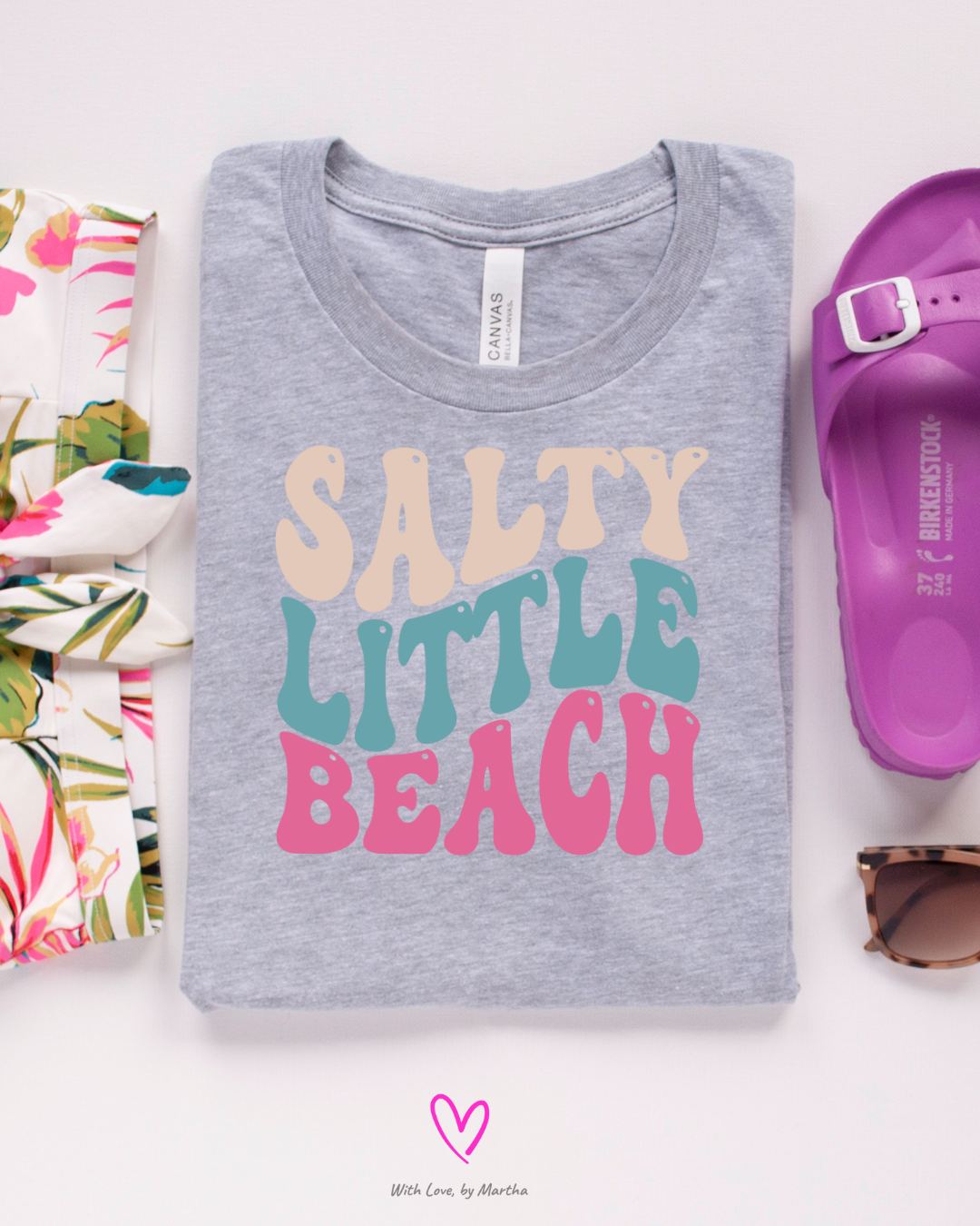 Salty Little Beach T-shirt