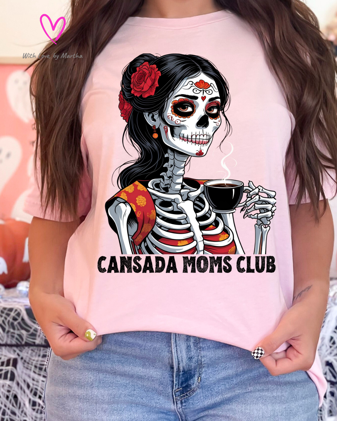 Cansada Moms Club T-Shirt
