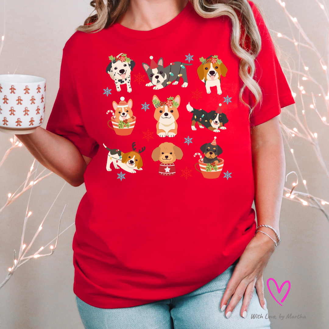 Christmas Dogs T-Shirt