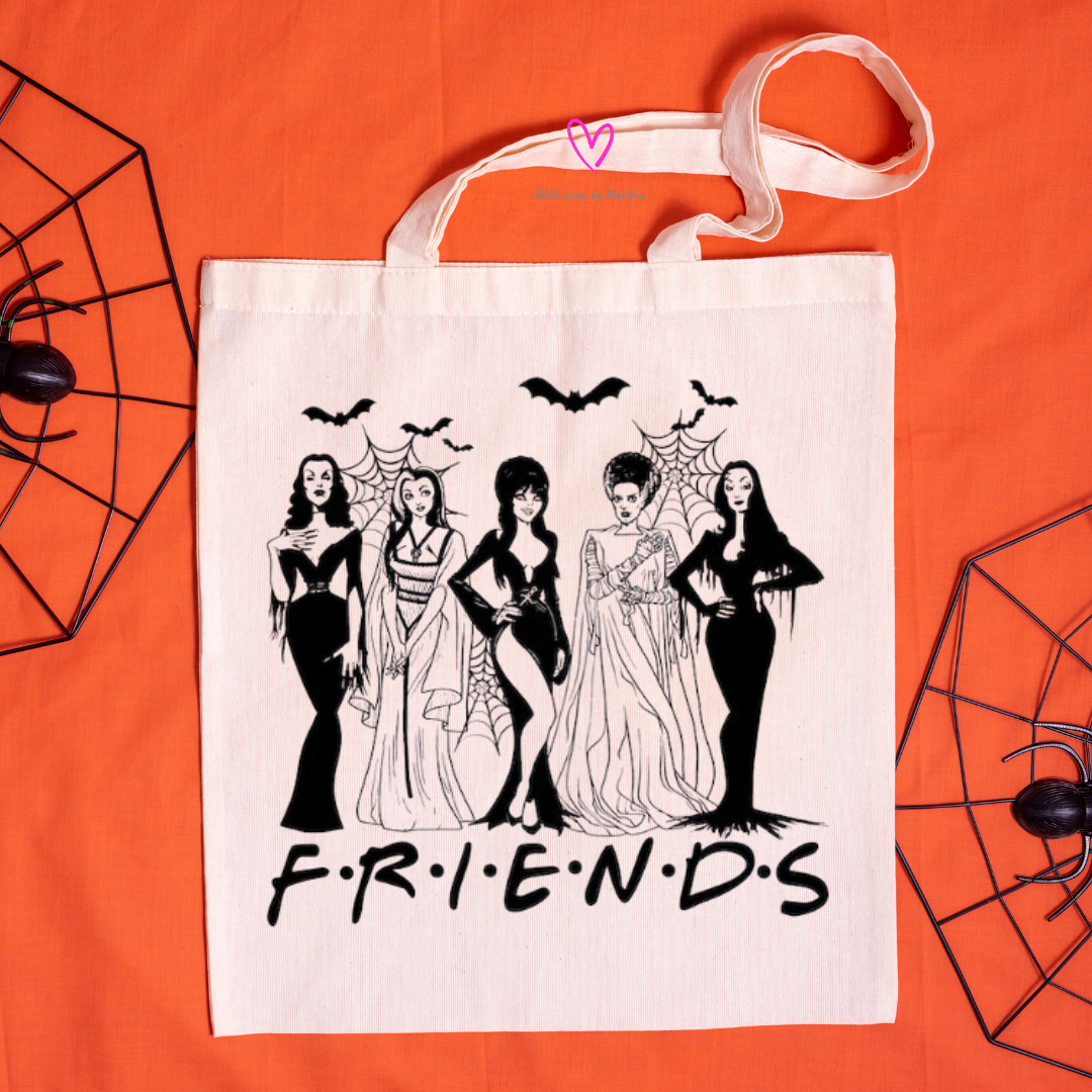 Witch Vibes season cotton tote