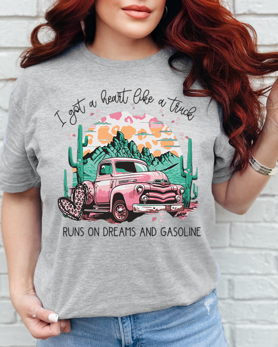 Heart like a truck T-shirt