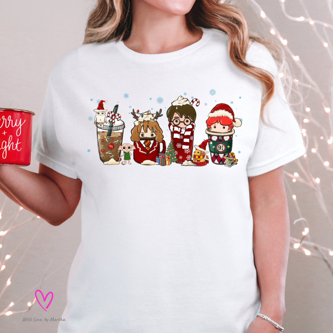 Wizard Potter Lattes T-shirt