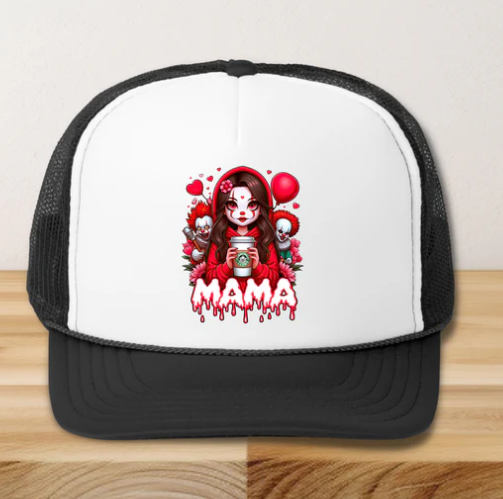 Mama Clown Trucker Hat
