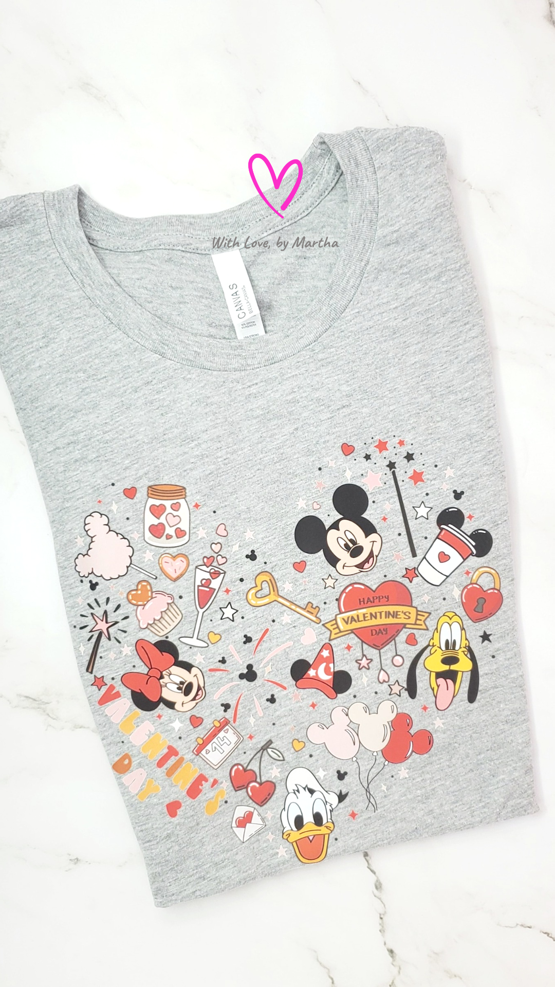 Mickey and friends favorite things Valentine's Day T-Shirt