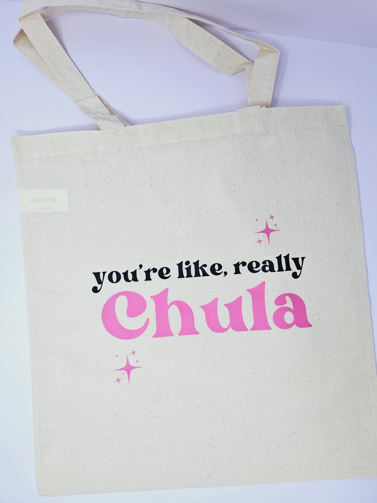 You're like, really chula cotton tote