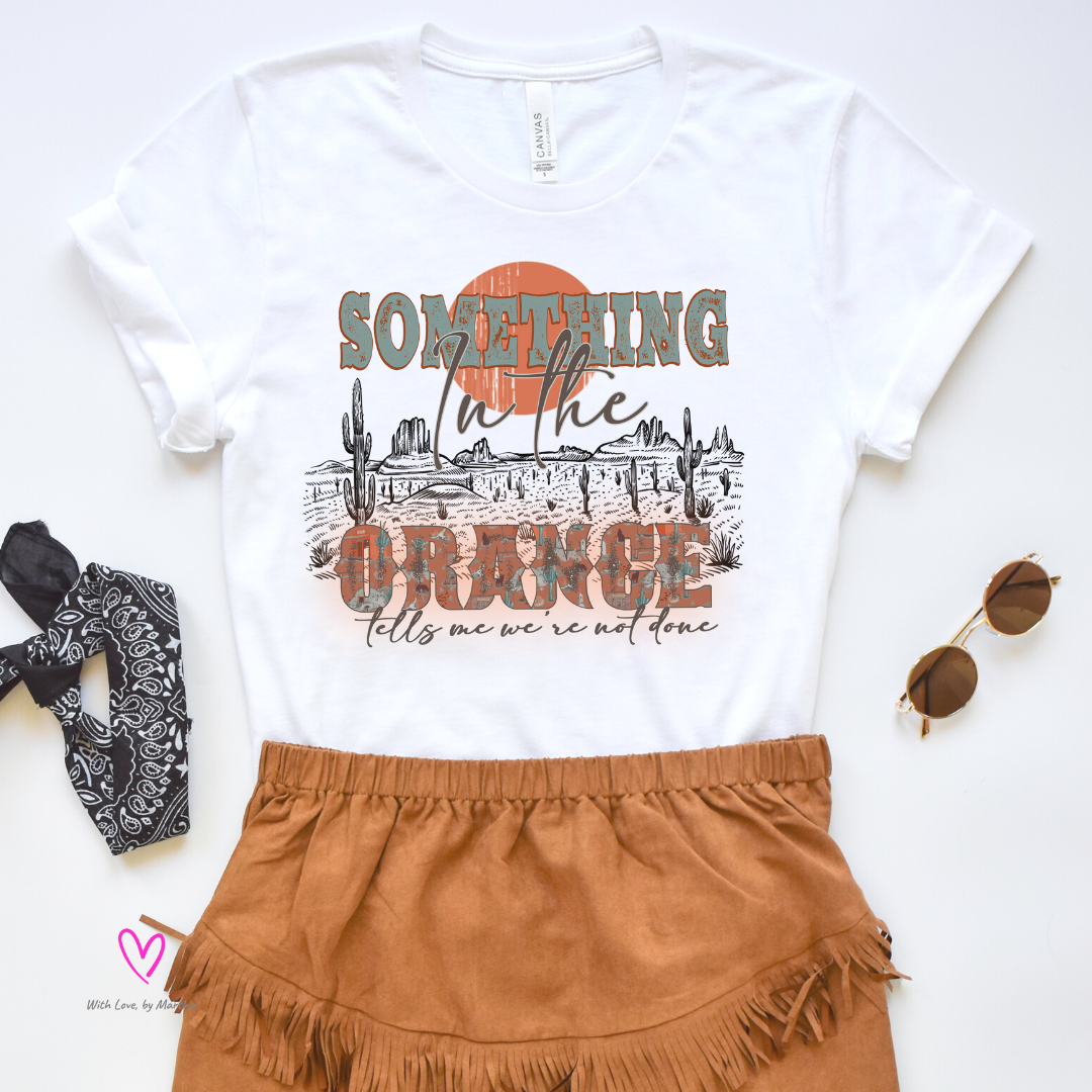 Something in the Orange T-shirt