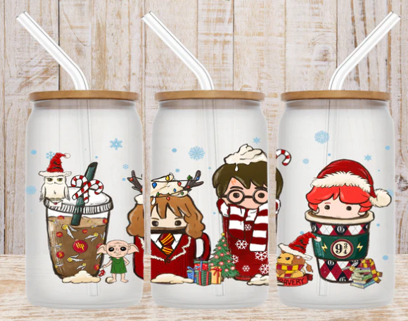 HP Coffee Cup glass cup 16oz