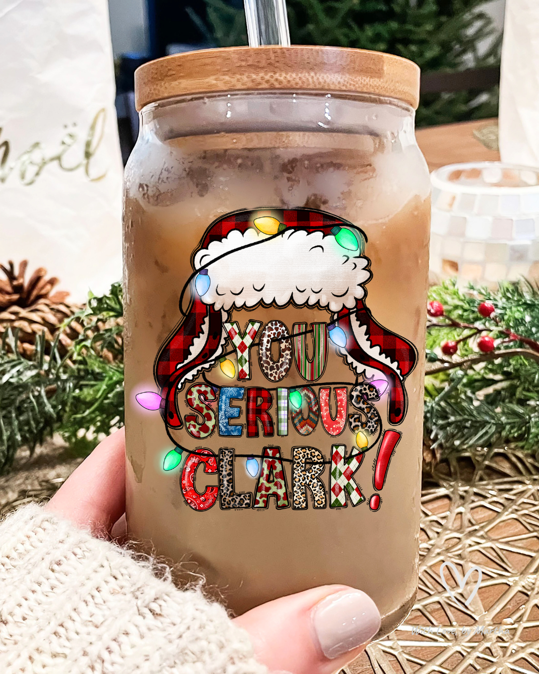 You Serious Clark! Glass Can 16oz