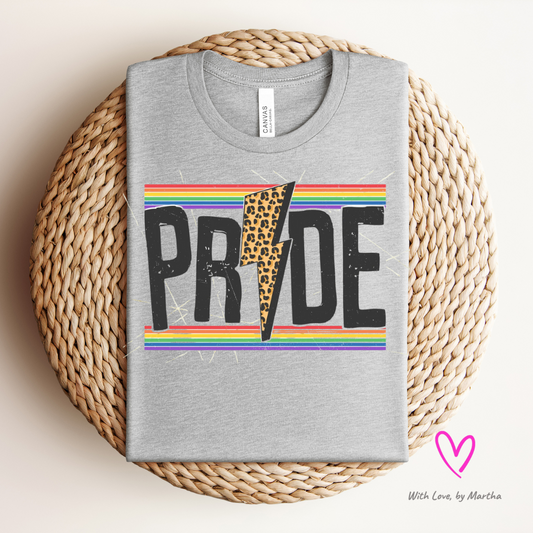 PRIDE (lightening bolt)-Shirt