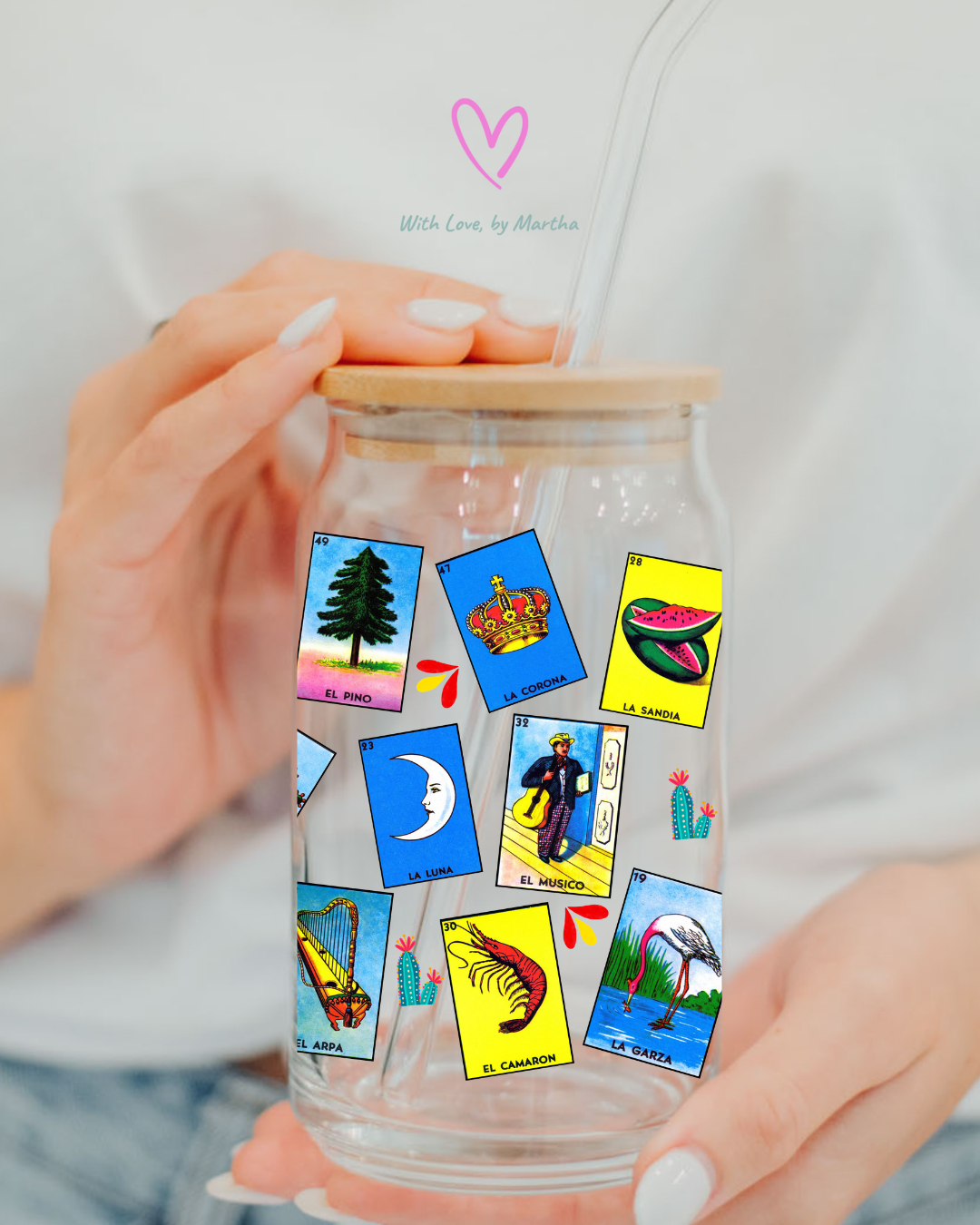 Loteria (Mexican Bingo) UVDTF wrap Transfer