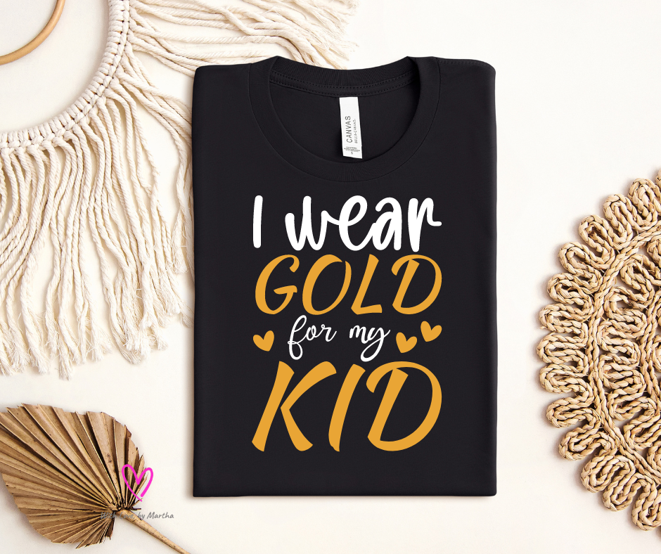 I wear Gold for my Kid (Southwest Kids Cancer Foundation)