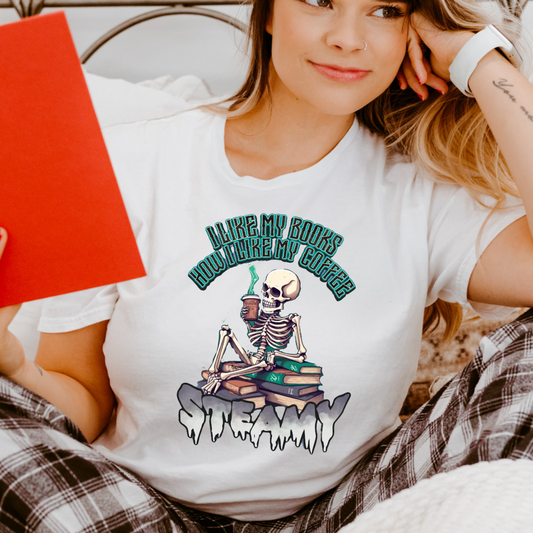 I like my books how I like my coffee... Steamy