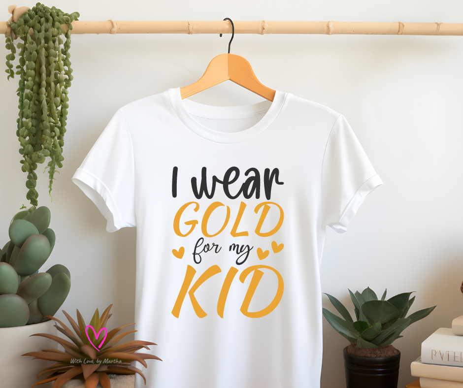 I wear Gold for my Kid (Southwest Kids Cancer Foundation)