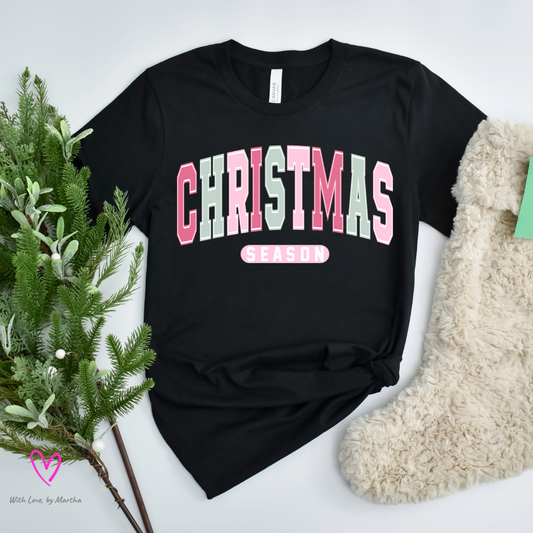 Christmas Season Crewneck T-Shirt or Sweatshirt