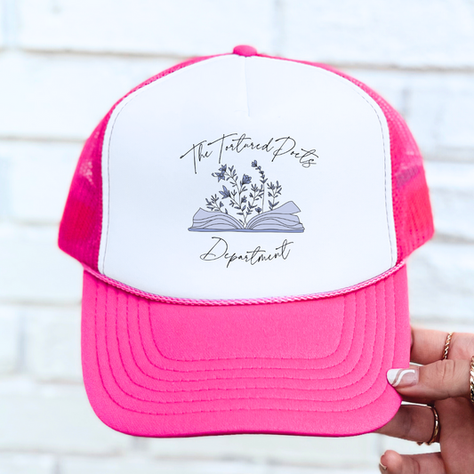 In my Poets Era trucker Hat