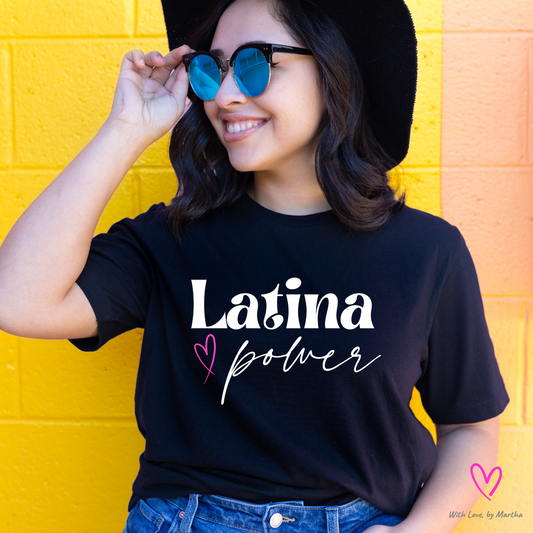 Latina Power Crewneck T-Shirt