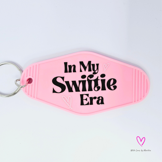 "In my Swiftie Era" Motel style keychains