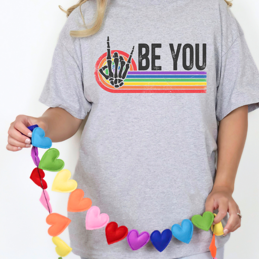 Be You (Hand Skeleton) PRIDE T-Shirt