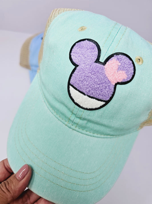 Purple Duck Head Trucker Hat