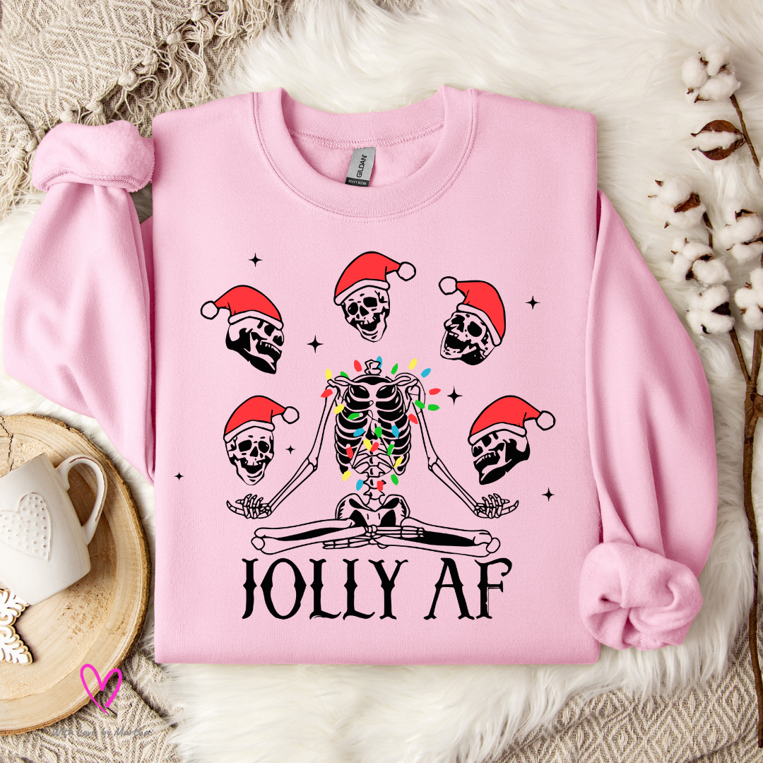 Jolly AF Crewneck Sweatshirt