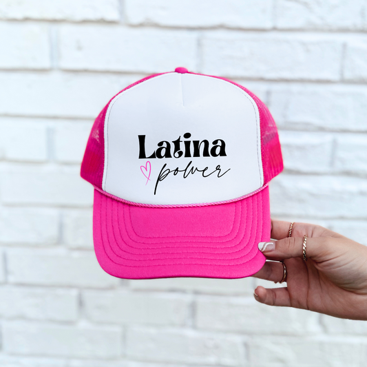 Latina Power trucker hat