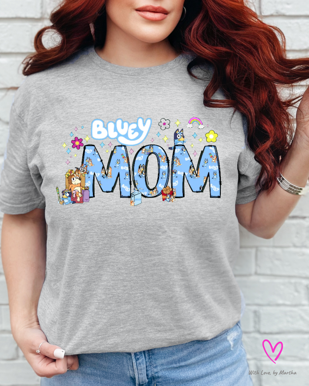 Bluey Mom T-shirt