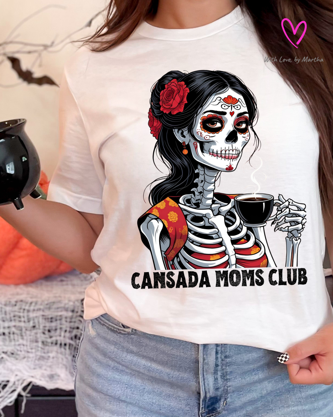 Cansada Moms Club  T-Shirt
