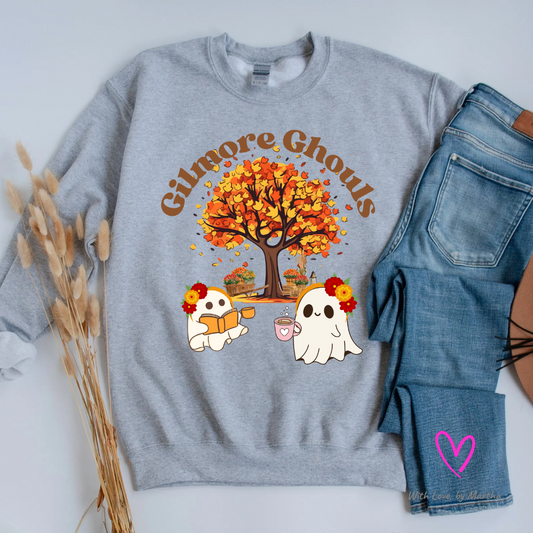 Gilmore Ghouls Crewneck Sweatshirt and Hoodie