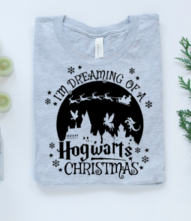 Dreaming of a Hogwarts Christmas T-Shirt