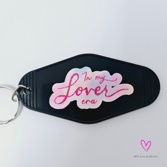 "In my Lover Era" Motel style keychains