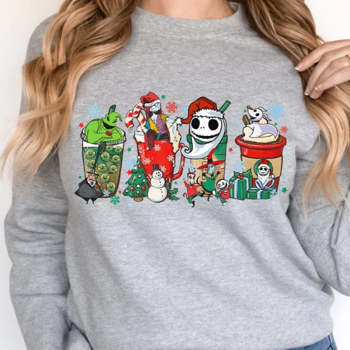 Nightmare Lattes Crewneck Sweatshirt