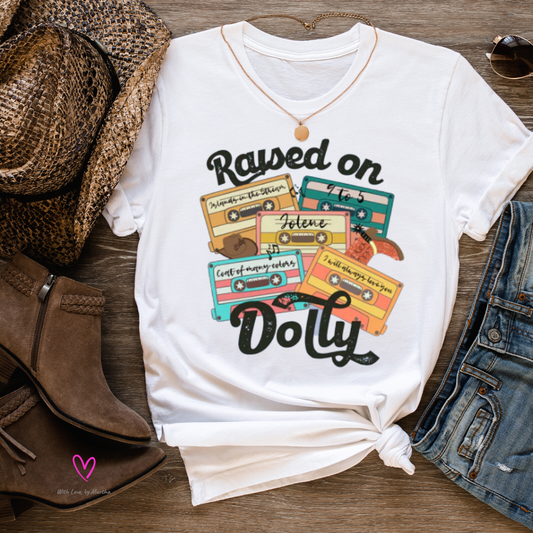 Raised on Dolly Crewneck T-Shirt