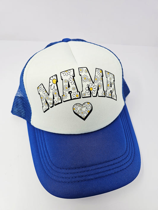 MAMA floral Trucker Hat