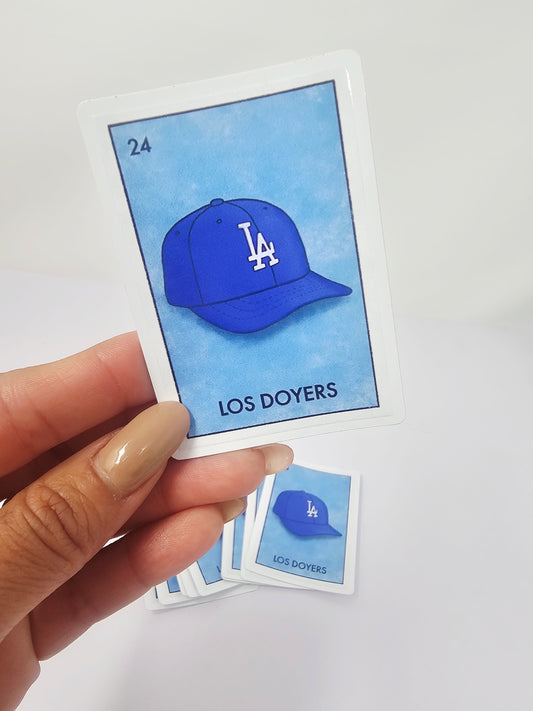 Los Doyers Loteria theme Sticker