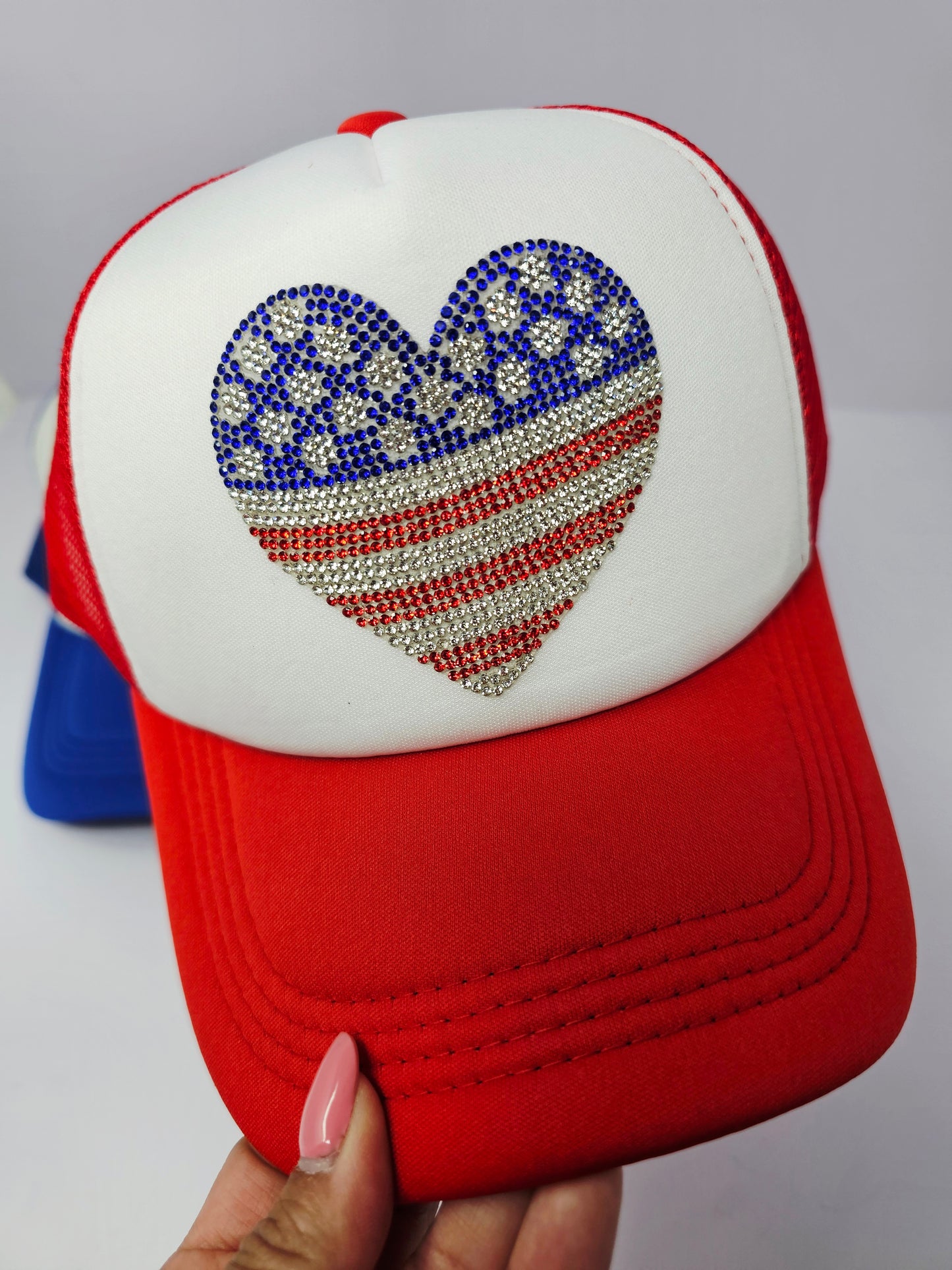 American Mama bow foam trucker hat