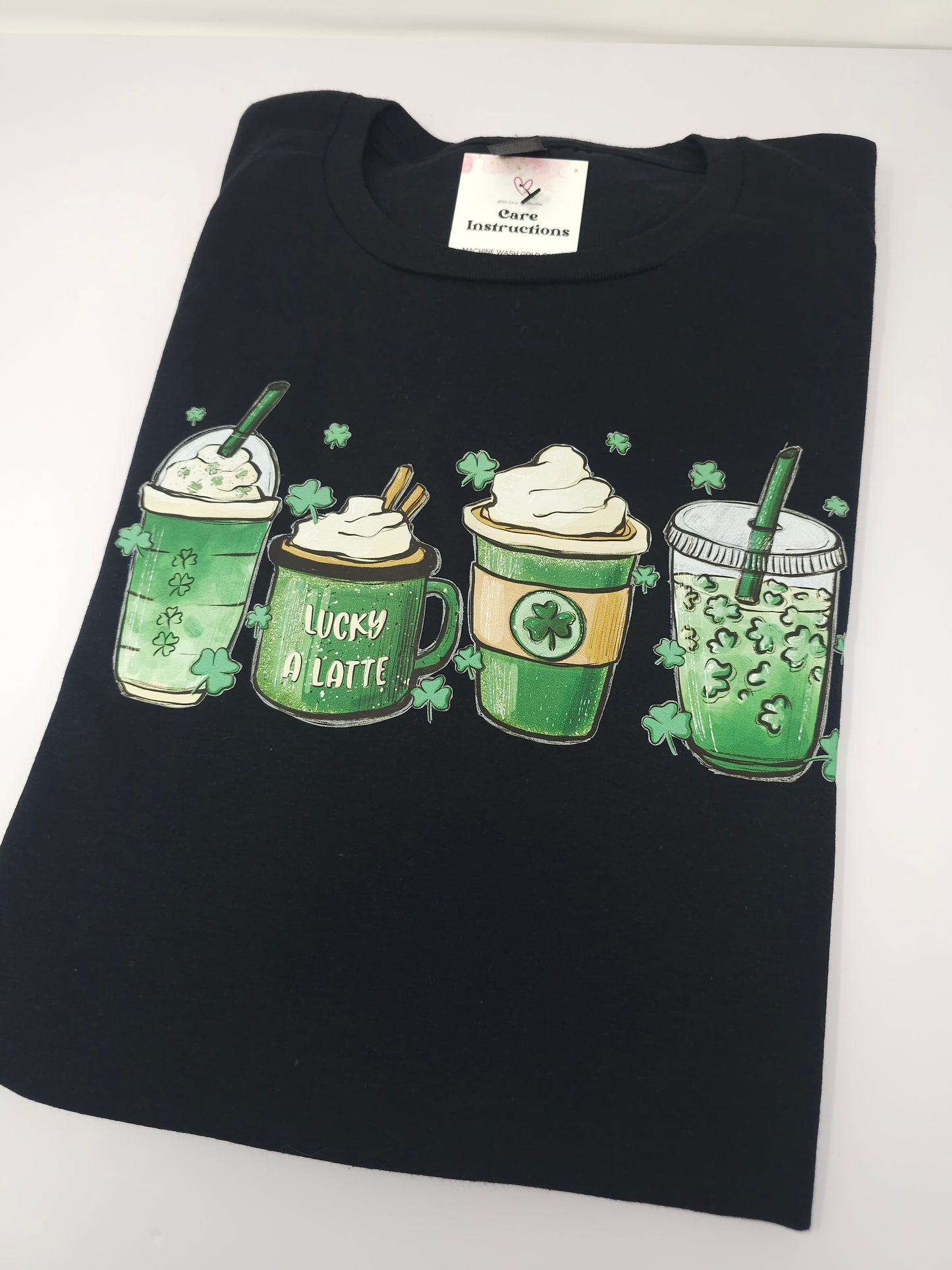 Lucky a latte T-Shirt ☘️ T-Shirt