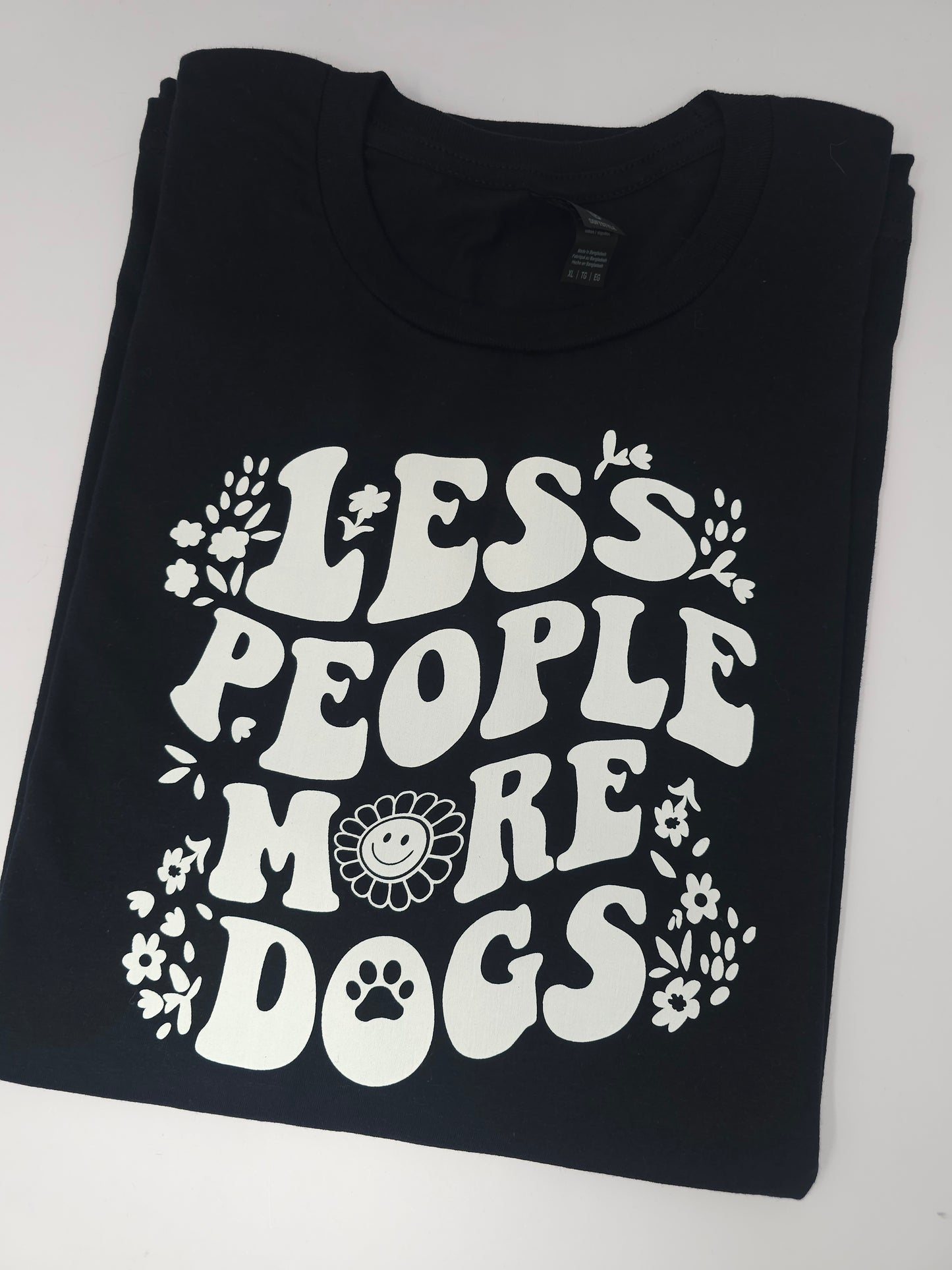Less People More Dogs T-shirt
