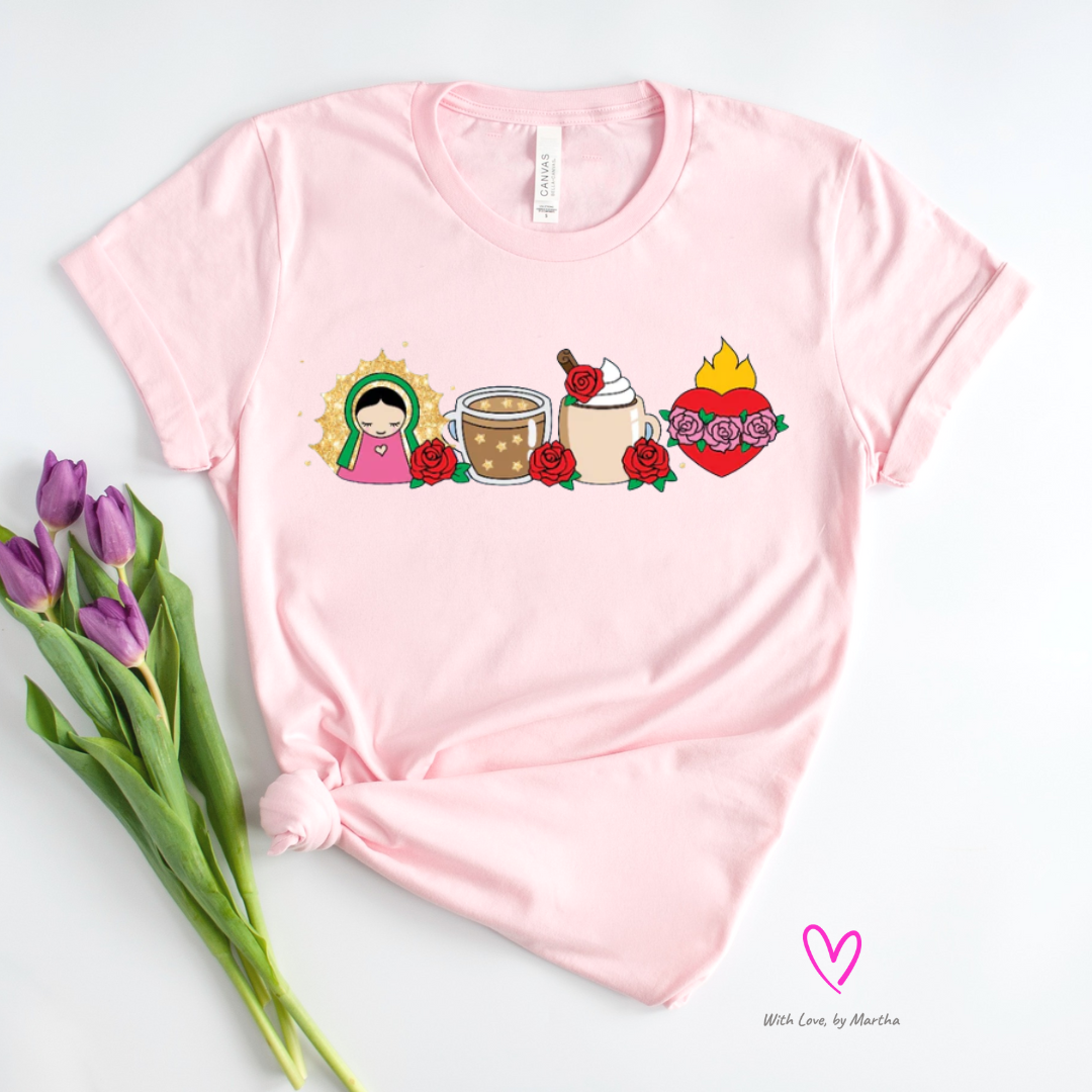 Virgencita  Coffee T-Shirt